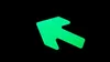 Pfeil  -  Glow in the dark  Glow - in - the - dark  13 x 19 Produktbild-Vorschau 1