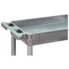 Etagenwagen grau 61,0 x 46,0 x 98,0 cm Produktbild-Vorschau 3