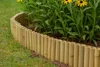 Bordure de jardin en bambou - 100 x 15 cm - Bordure durable Voir les images du produit 8