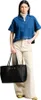 Guess Vikky II Woven Shopper Tasche in Schwarz für Damen – Produktbild-Vorschau 6
