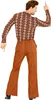 70er Herrenhose braun Größe: XXL Produktbild-Vorschau 3