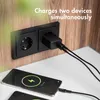 chargeur mural imoshion - Chargeur - Connexion USB-C et USB Voir les images du produit 4