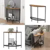 Collage of images showing a half-round console table in different settings and angles. Anteprima dell’immagine prodotto