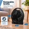 Kinzo Heizlüfter 2000W - Warmluftgebläse - 2 Heizstufen mit Produktbild-Vorschau 6