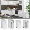 Mobiletto base per cucina Vicco R-Line Bianco lucido 40 cm Anteprima dell’immagine prodotto 3