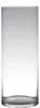 Chopper Glas Blumenvase - Transparent - Glas - D19 x 60 cm Produktbild-Vorschau 2
