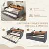 MODFU Lit Gigogne 90x190 cm - Convertible avec Rangement Voir les images du produit 7