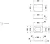 Duravit 0065610000 WC-Sitz Caro Weiß Scharniere Produktbild-Vorschau 1