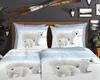 Duvet cover Good Morning 135x200 + 1* 80x80 cm - polar Produktbild-Vorschau 3