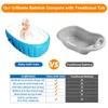 Tragbare aufblasbare Babybadewanne für Kinder und Produktbild-Vorschau 7