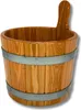 Sauna-Aufgusskübel / Saunaeimer aus Lärche Produktbild-Vorschau 1