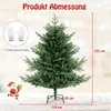 COSTWAY Albero di Natale artificiale alto 135 cm, albero di Anteprima dell’immagine prodotto 3