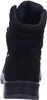 A back view of a black boot. Produktbild-Vorschau