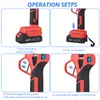 Sekator elektryczny, średnica cięcia 30 mm/1,2 cala, 2-pak, Podgląd zdjęcia produktu 9