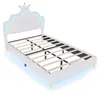 INONEFT Enkele bed, 140x190 cm, LED kinderbed, Productafbeelding-voorbeeld 9