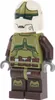 1x Lego Minifigur Star Wars Bounty Hunter oliv grün Helm Produktbild-Vorschau 1