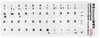 Deutsche Buchstaben Tastaturaufkleber Matt Weiß für Laptop Produktbild-Vorschau 2