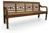 Holzbank 3-Sitzer | 150 cm | Teakholz Produktbild-Vorschau 1