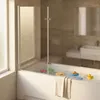 139x119 CM Badewannen Duschabtrennung aus Glas Produktbild-Vorschau 7