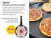 padella per pancake per induzione con rivestimento antiaderente per cucinare pancake uova fr Anteprima dell’immagine prodotto