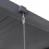 Pergola MCW-P65 mit 1x Lamellenwand und 2x Seitenwand, Produktbild-Vorschau 11