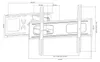Cabletech TV-Halterung 37"-70" Neig- & Schwenkbar Produktbild-Vorschau 4