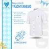 Chemise traditionnelle Chemise en coton Edelweiss brodé Voir les images du produit 7