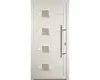 Haustür Signum Modell 1 Aluminium weiß/weiß 800 x 2110 mm Produktbild-Vorschau 2