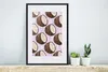 MuchoWow® Gerahmtes Poster Kokosnuss - Frucht - Lila 40x60 Produktbild-Vorschau 4