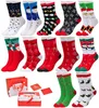 12 Paar Uni Weihnachtssocken Christmas Socks Produktbild-Vorschau 6