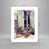 Poster - Poster ohne Rahmen - Fahrräder Vintage Mietshaus - Produktbild-Vorschau 4