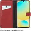 Libreria in vera pelle Selencia per il Samsung Galaxy S25 Anteprima dell’immagine prodotto 4