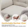 COMHOMA Fauteuil de relaxation Fauteuil TV avec dossier Voir les images du produit 6