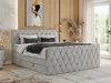 MKS MEBLE Boxspringbett 120 x 200 cm mit Bettkasten, Bett Produktbild-Vorschau 1