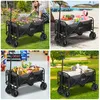 Sekey Bollerwagen 200 kg poids lourd Pliable, avec Voir les images du produit 6