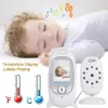 Babyphone mit Kamera 2 Zoll  Vox-Funktion Temperatursensor Produktbild-Vorschau 4