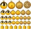 105-teiliges Christbaumkugeln Set Gold, Ø 3/4/6 cm Produktbild-Vorschau 7