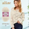 Alize 5x 100g Baumwolle Gold Wolle, Uni, Häkeln, Stricken Produktbild-Vorschau 2