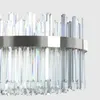 A close-up view of a crystal chandelier. Produktbild-Vorschau