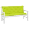 Cuscini per panca da giardino 2 pz. Tessuto Oxford verde Anteprima dell’immagine prodotto 10