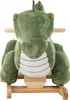 Bloomingville Arnie Rocking Toy, Crocodile, Grün, Polyester Produktbild-Vorschau 3