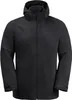 A black jacket with a hood is shown against a white background. Produktbild-Vorschau