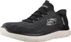A single black and gray Skechers shoe is shown against a white background. Náhled obrázku produktu