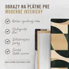 Obraz na plátne Biele zlaté kvety ruže 3D 60x40 Feeby Biela Náhľad obrázku produktu 7