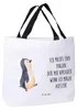 Mr. & Mrs. Panda Shopper Pinguin marschieren - Weiß - Produktbild-Vorschau 2