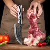 Japonský damascénský nůž, nůž z ušlechtilé oceli, Náhled obrázku produktu 5