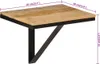 vidaXL Wandregal 40x30x32 cm Massivholz Mango und Eisen Produktbild-Vorschau 7