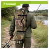 Trizand 27518 Klappbarer Angelsessel mit Sonnendach Produktbild-Vorschau 7