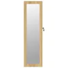 Schmuckschrank mit Spiegel Wandmontage 30x8,5x106 cm Produktbild-Vorschau 4
