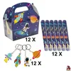 Weltraum Space Mitgebsel Set 36 Teile Kindergeburtstag Produktbild-Vorschau 2